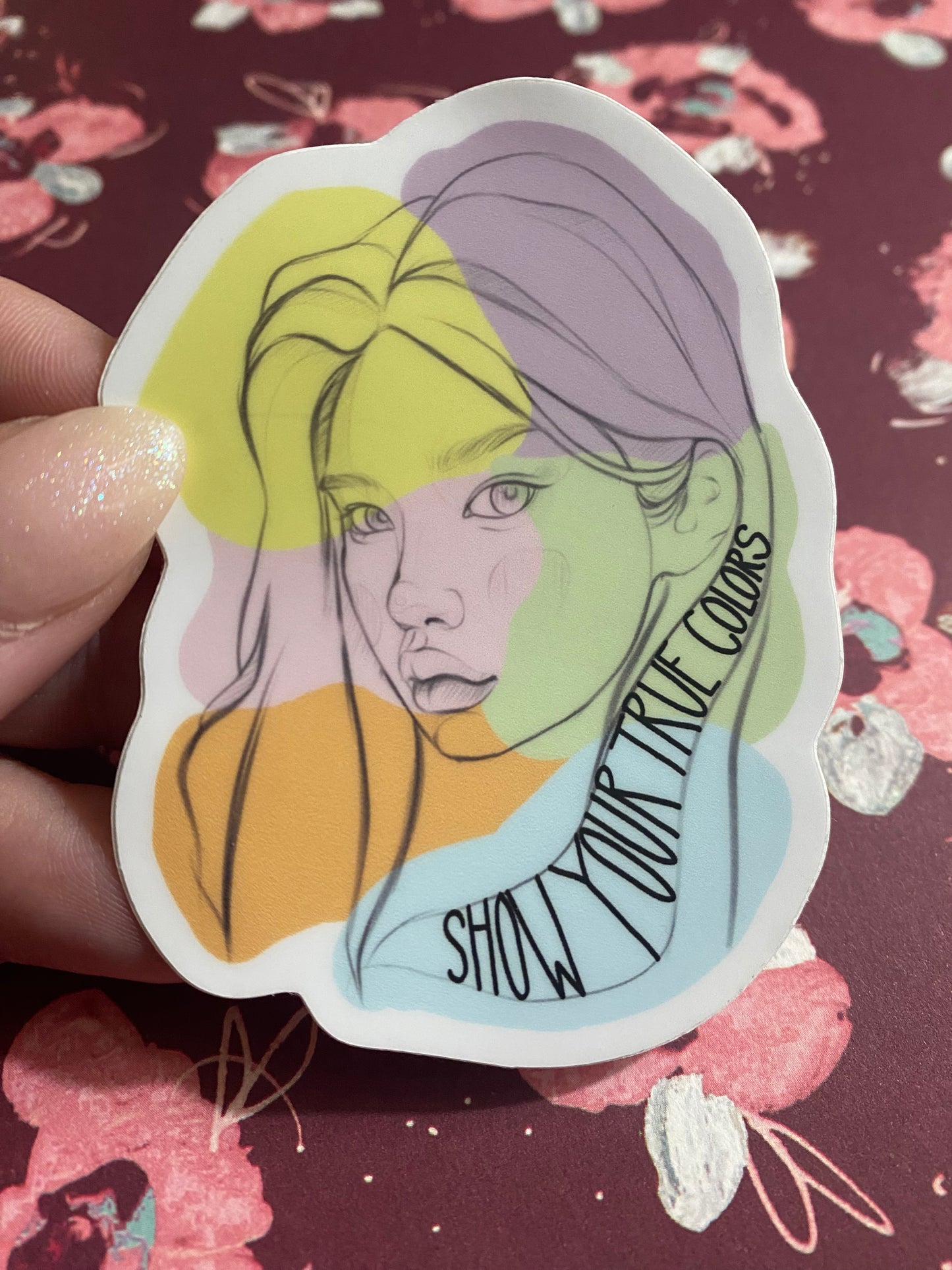 Show Your True Colors Sticker [Regular Die-Cut]